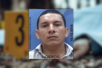 La víctima en Vinces.