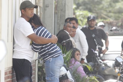 Este domingo 20 de julio, en el sitio en donde se produjo el hecho violento, se realizó uno de los velorios.