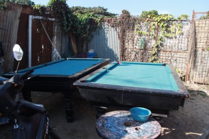 El billar donde ocurrió la masacre la tarde del 19 de julio.