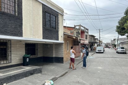 En este sector ocurrió el tiroteo.