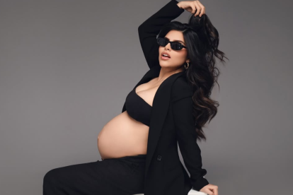 Emma Guerrero se realizó una sesión de fotos.