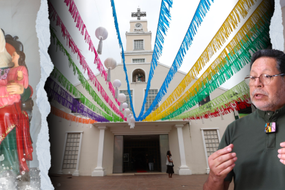 El el párroco, Julio Coloma, resumió los actos programados en honor a los patrones del cantón guayasense.