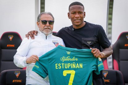 Pervis Estupiñán tiene un gran cariño a Liga de Quito, club en el que se formó.
