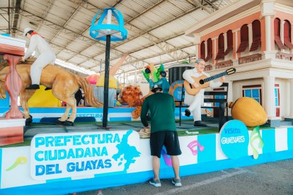 Esta representación montubia también formará parte del show.