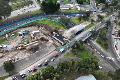 Avanzan obras en el intercambiador Mariana de Jesús – Occidental.