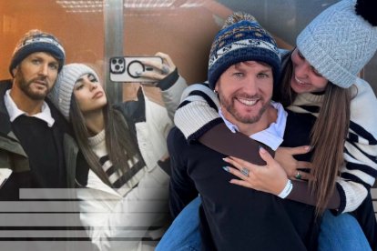 Valeria Gutiérrez y Axel disfrutando de unas vacaciones en Argentina