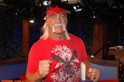 Imagen reciente del luchador Hulk Hogan.