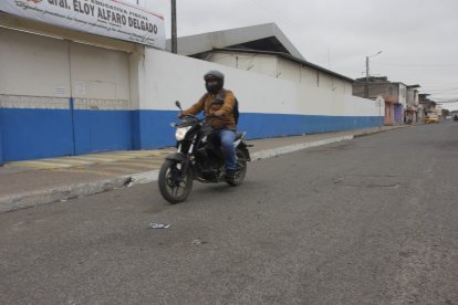 En este lugar aún se observan las huellas del ataque.