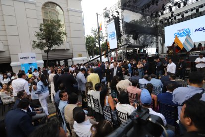 La sesión solemne por los 490 del proceso fundacional de Guayaquil.