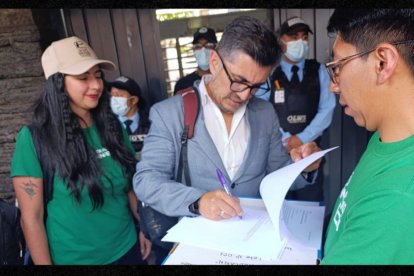 Los activistas recogieron firmas para llegar a la Asamblea Nacional con un proyecto de ley para regular el uso del cannabis.