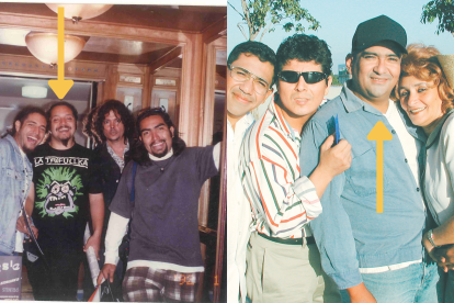 Estos son Lucho Rueda y Andrés Garzón en sus inicios en la música y la actuación, respectivamente.