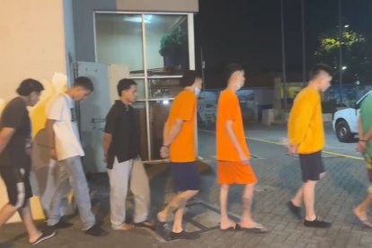 Los sospechosos fueron aprehendidos en varias acciones policiales.