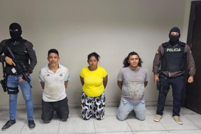 Los aprehendidos están a la espera de la audiencia de flagrancia.