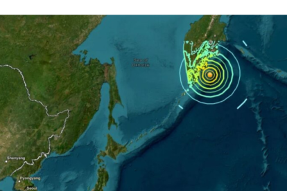Durante varias horas tensas para los habitantes de Japón, pudieron estar en paz cuando la alerta de tsunami se disipo