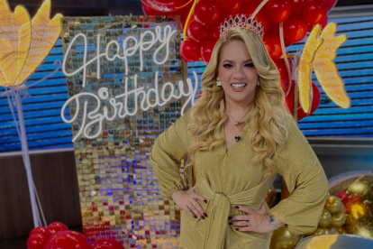 Gabriela Pazmiño celebró sus 50 años