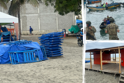 Una ola de afectaciones en sectores productivos de Manta.