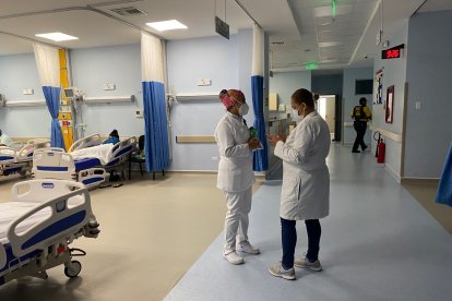 Hay situaciones críticas en el hospital.