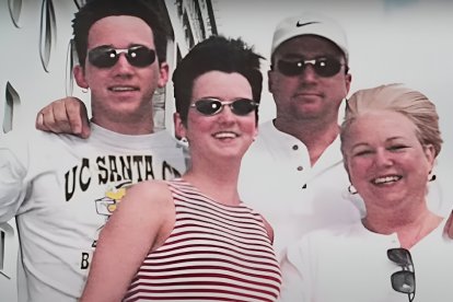 Fotografía tomada antes del viaje en crucero donde Amy desaparecería sin dejar rastro.