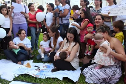 Este es un evento similar de lactancia ocurrido en Honduras.