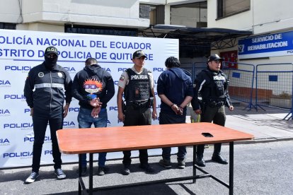 Uno de los asaltantes y el mecánico cómplice fueron detenidos.