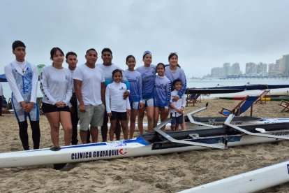 Guayaquil Rowing Club llevó a todas las categorías a competir.