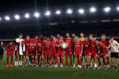 Liverpool juega su último amistoso de pretemporada en Anfield.