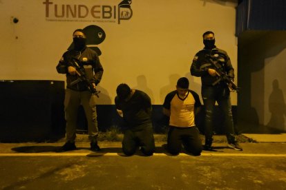 La Policía intenta determinar si los sospechosos serían de una banda criminal.