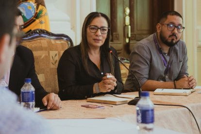 Zaida Rovira asumió el Ministerio de Gobierno tras la renuncia de José De La Gasca.