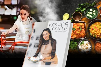 Karol Noboa lanzará su libro de cocina este 7 de agosto en Quito.