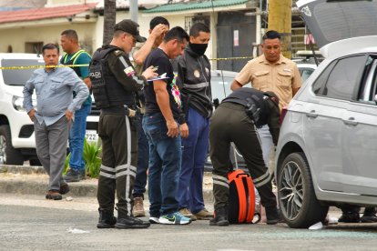 La Policía Nacional acordonó el área y recabó indicios.