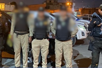 Las víctimas fueron puestas a salvo por agentes policiales.