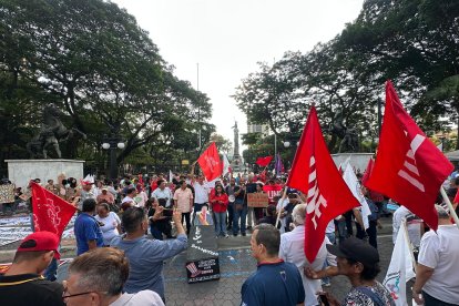 Marcha en el centro de Guayaquil este 7 de agosto contra medidas de Daniel Noboa.