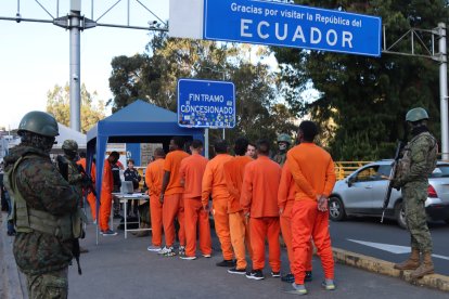 En total serán deportados 1000 colombianos que permanecen en las cárceles del Ecuador.