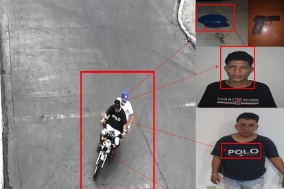 El ataque quedó registrado en cámaras de seguridad.