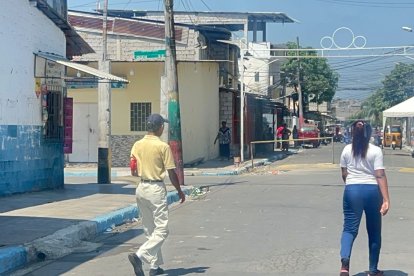 En el sector hubo mucho movimiento luego del suceso.