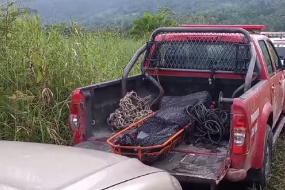 El cuerpo de Manuel Anderson Cuero Rodríguez fue hallado en San Francisco de Onzole, un día después de salir de cacería.