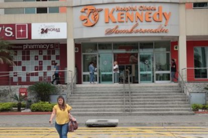 Clínica Kennedy, del complejo del grupo hospitalario, en Samborondón. Estas instalaciones son parte de Teoton Servicios de Salud S. A. S.