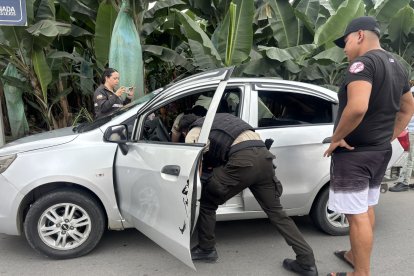 Durante el operativo Apolo 6 también se registró a los vehículos en las vías del cantón Machala.