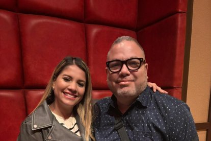 La cantante se reencontró con su productor de toda la vida, Francisco Murías.