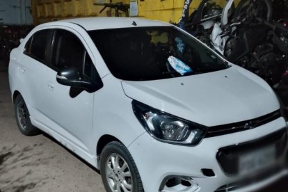 El auto fue recuperado, pero ingresó como evidencia en este caso.