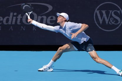 Jannik Sinner impuso su juego agresivo en Cincinnati.