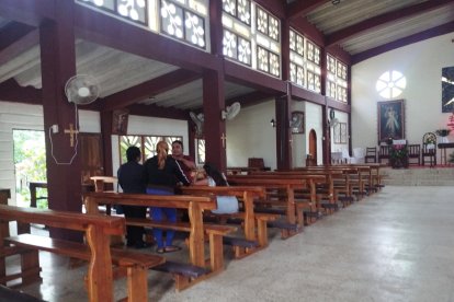 Las misas en Olón fueron suspendidas temporalmente.