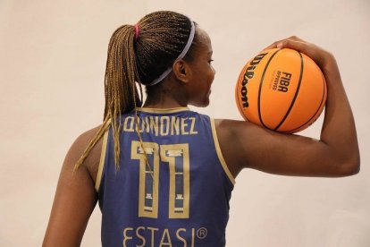 Quiñonez es la basquetbolista ecuatoriana más destacada en el extranjero.