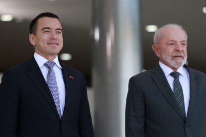 Mandatarios de Ecuador y Brasil resaltan la colaboración continental y la lucha conjunta contra delitos transnacionales.