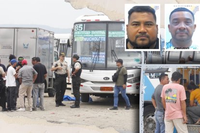 La esposa del conductor asesinado llegó al lugar y lloró desconsoladamente al confirmar la muerte de Jhon Trejo.