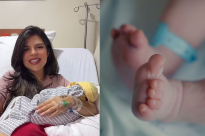 Emma Guerrero feliz con la llegada de su bebé, Emmanuel