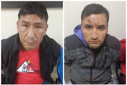 La Policía de Ambato capturó a cinco presuntos delincuentes tras un operativo relámpago en pleno centro.