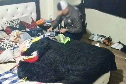 Policías ejecutaron varios allanamientos.