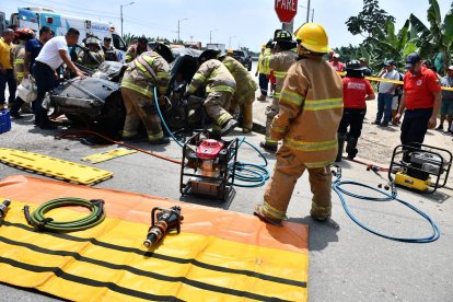 El conductor de un taxi informal murió producto del impacto
