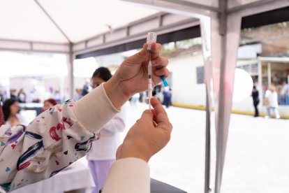 Las dosis se distribuyeron en Quito así como a nivel nacional.